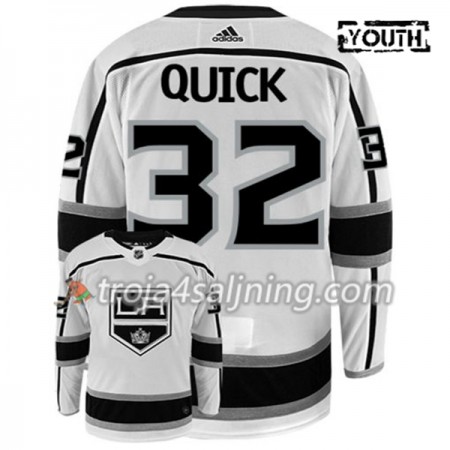 Los Angeles Kings tröja JONATHAN QUICK 32 Adidas Vit Authentic - NHL Tröjor Barn